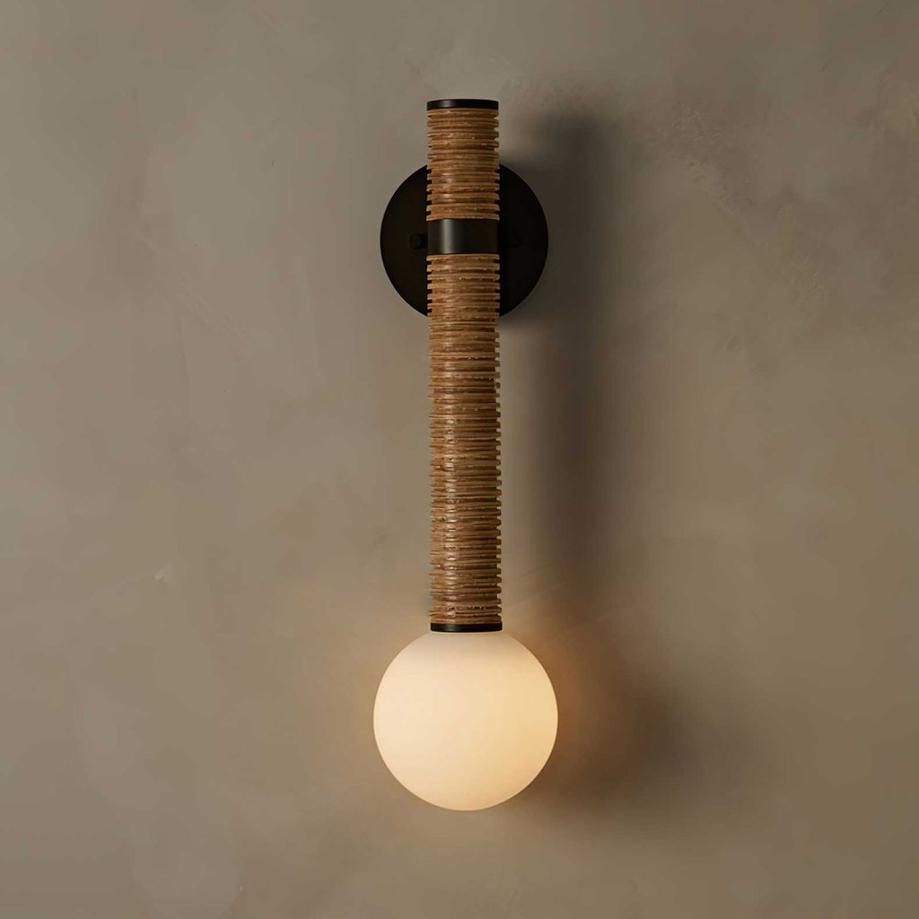 Haldelenis Glass Wall Light-Moonnatur