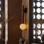 Haldelenis Glass Wall Light-Moonnatur