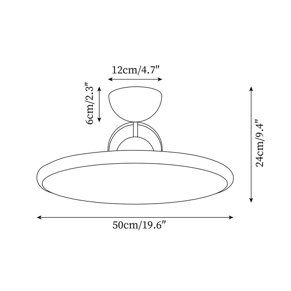 Rildenara Metal Ceiling Light-Moonnatur