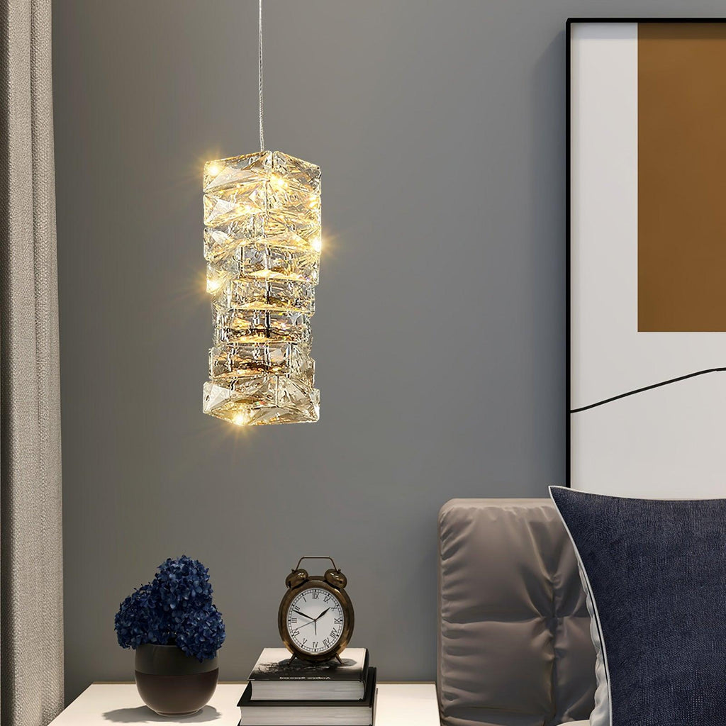 Westiel Crystal Pendant Light-Moonnatur