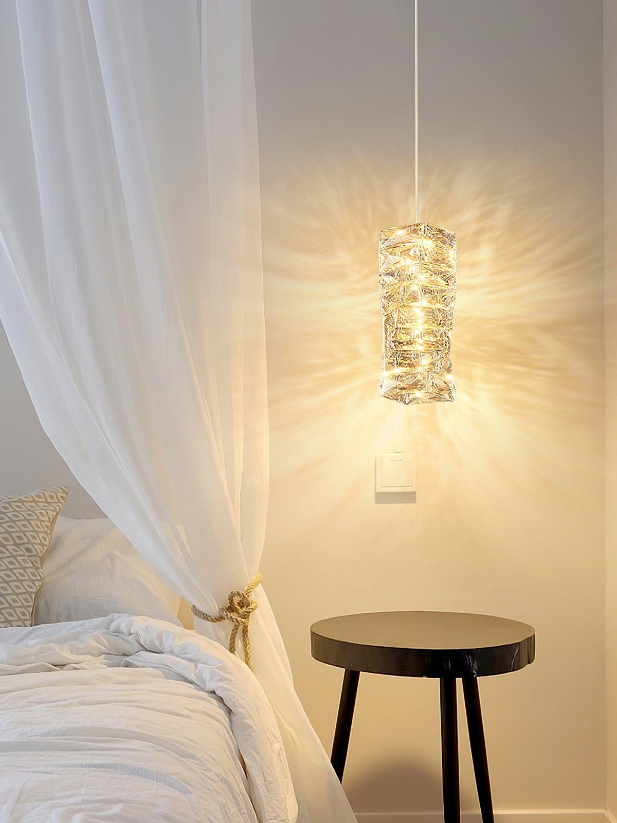 Westiel Crystal Pendant Light-Moonnatur