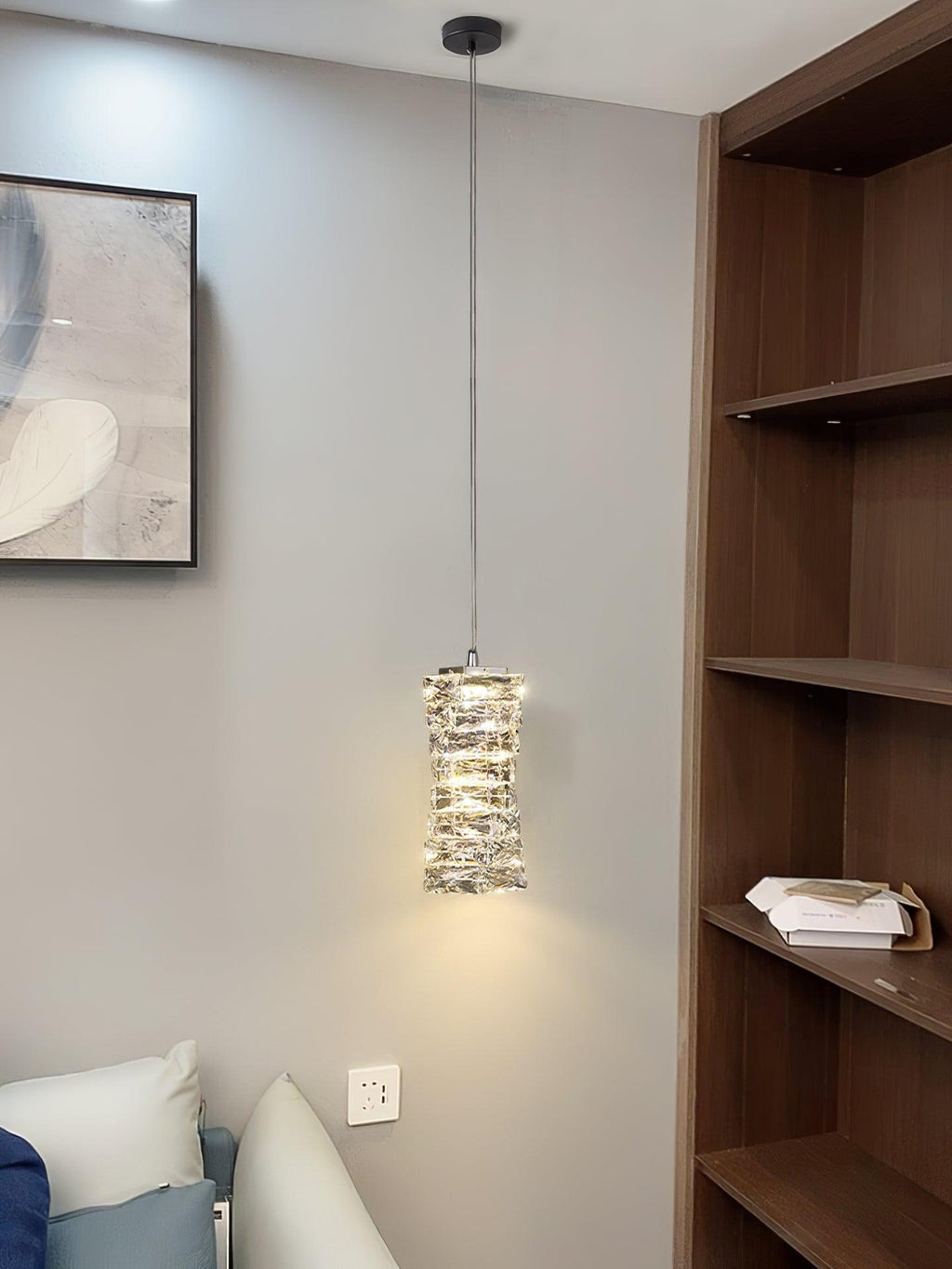 Westiel Crystal Pendant Light-Moonnatur