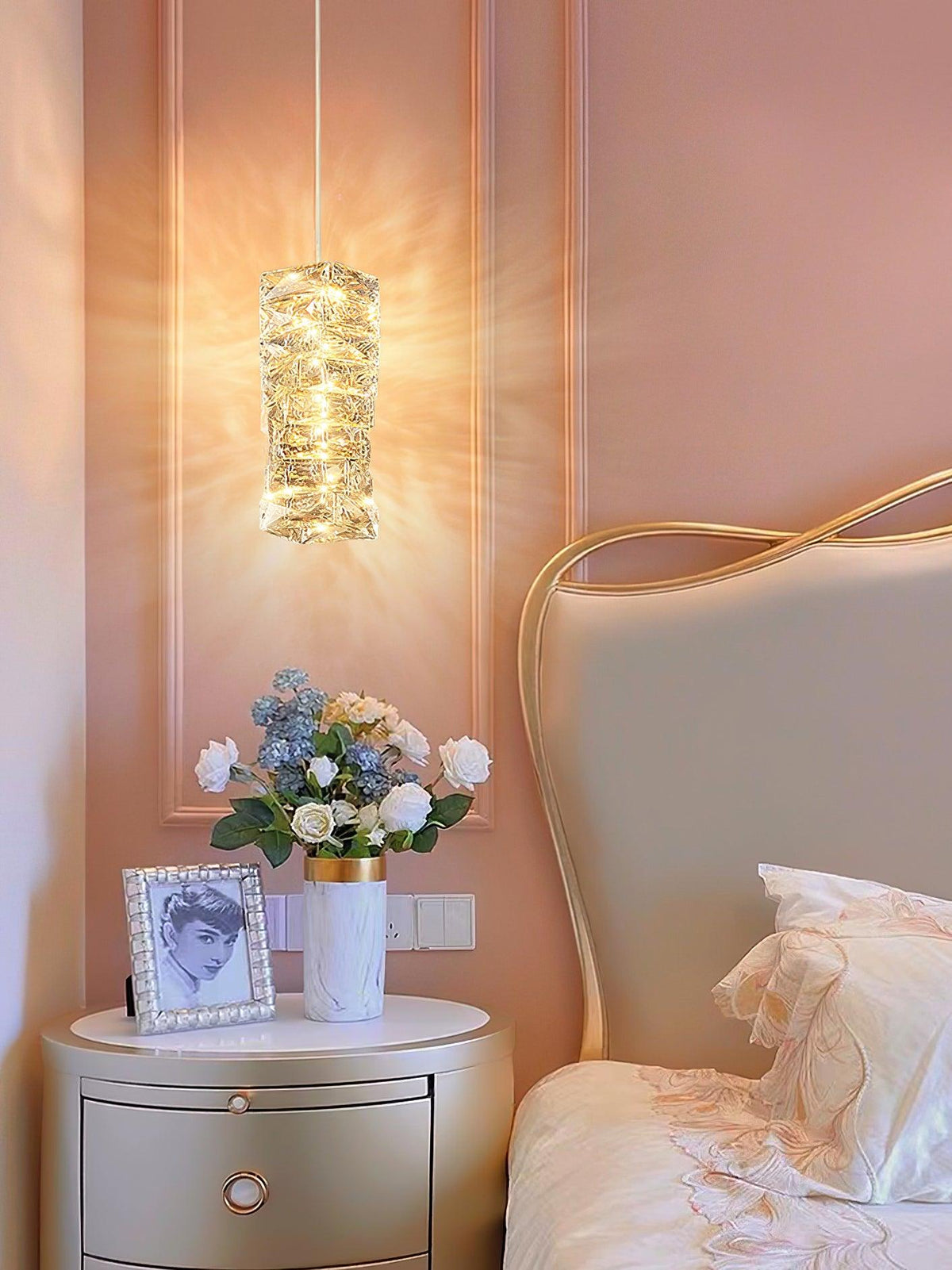 Westiel Crystal Pendant Light-Moonnatur