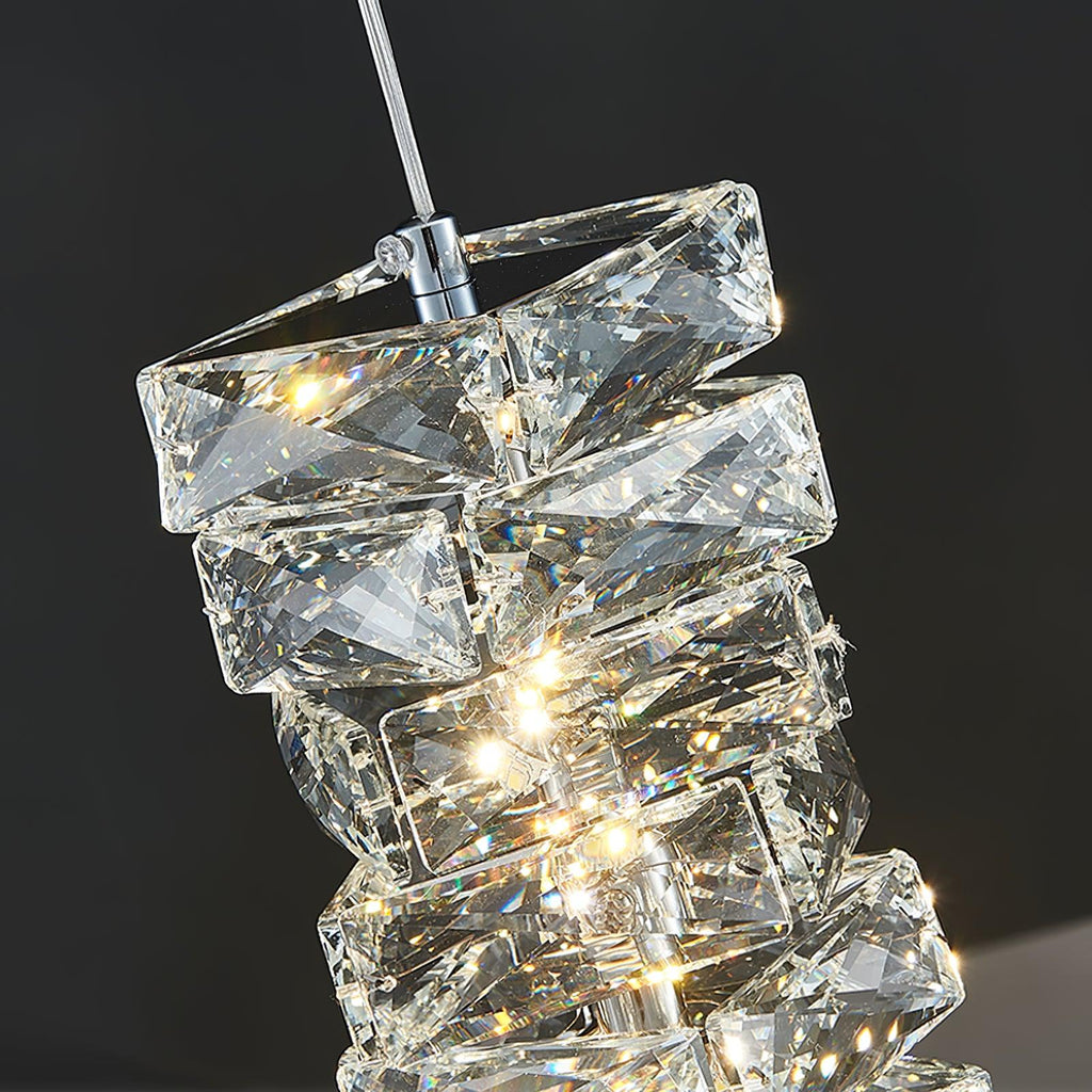Westiel Crystal Pendant Light-Moonnatur