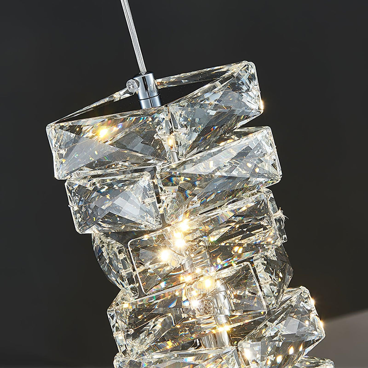Westiel Crystal Pendant Light-Moonnatur