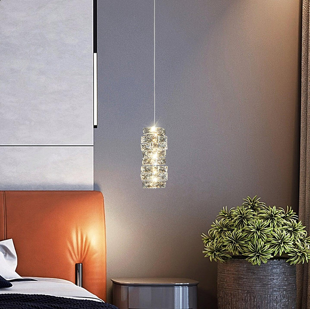Westiel Crystal Pendant Light-Moonnatur
