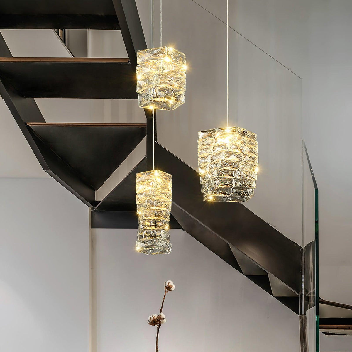 Westiel Crystal Pendant Light-Moonnatur