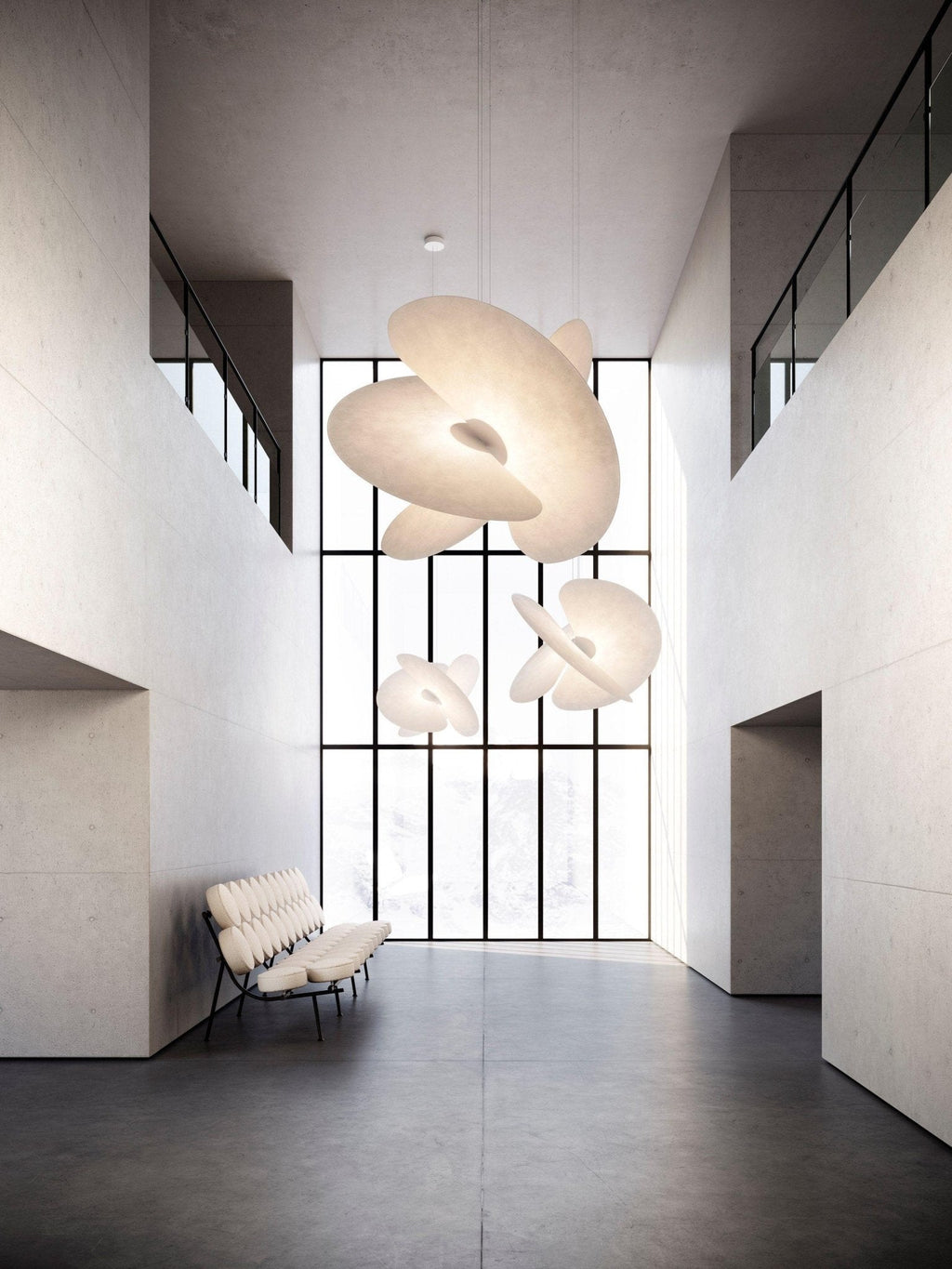 Elowina Fabric Pendant Light-Moonnatur