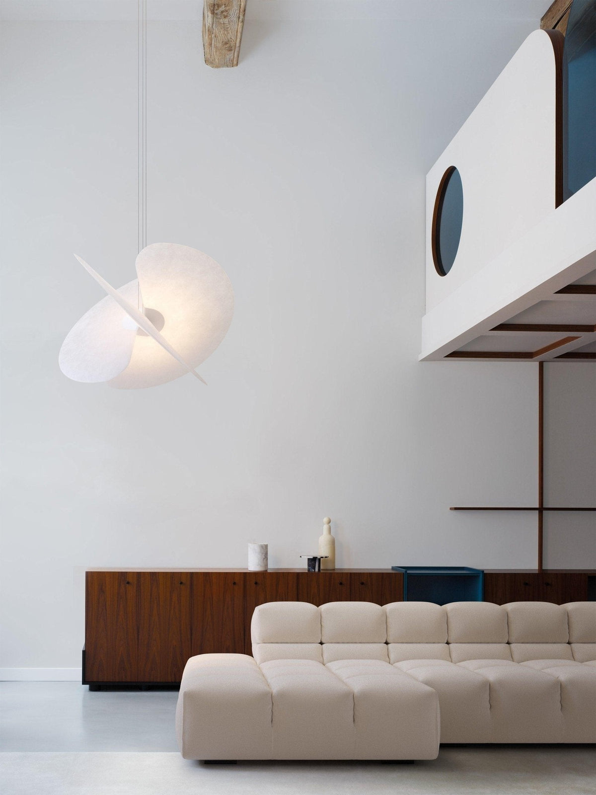 Elowina Fabric Pendant Light-Moonnatur