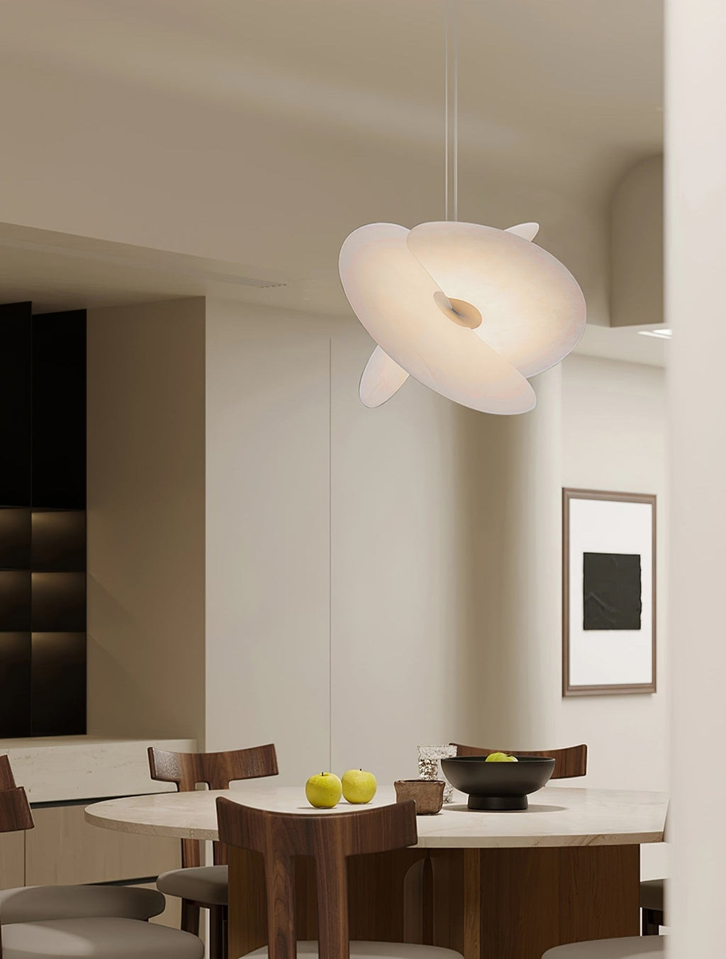 Elowina Fabric Pendant Light-Moonnatur