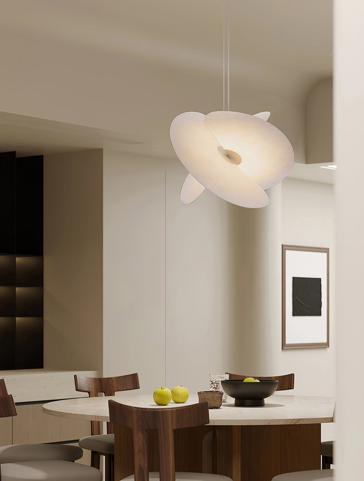 Elowina Fabric Pendant Light-Moonnatur