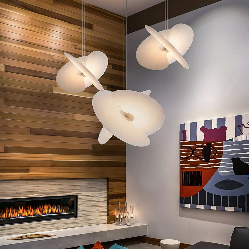 Elowina Fabric Pendant Light-Moonnatur