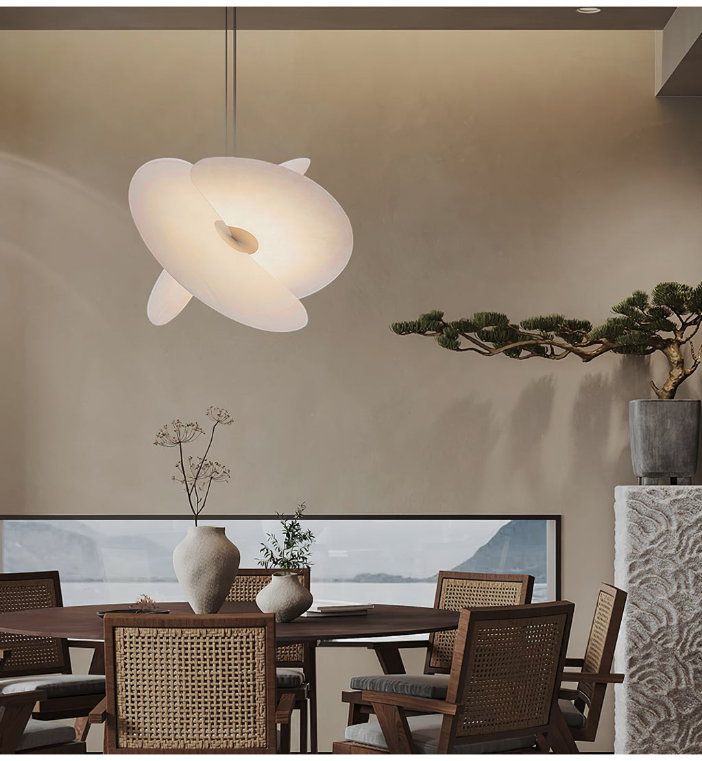 Elowina Fabric Pendant Light-Moonnatur