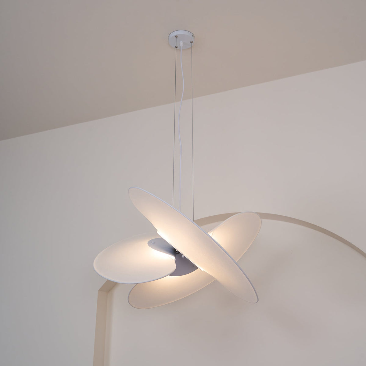 Elowina Fabric Pendant Light-Moonnatur