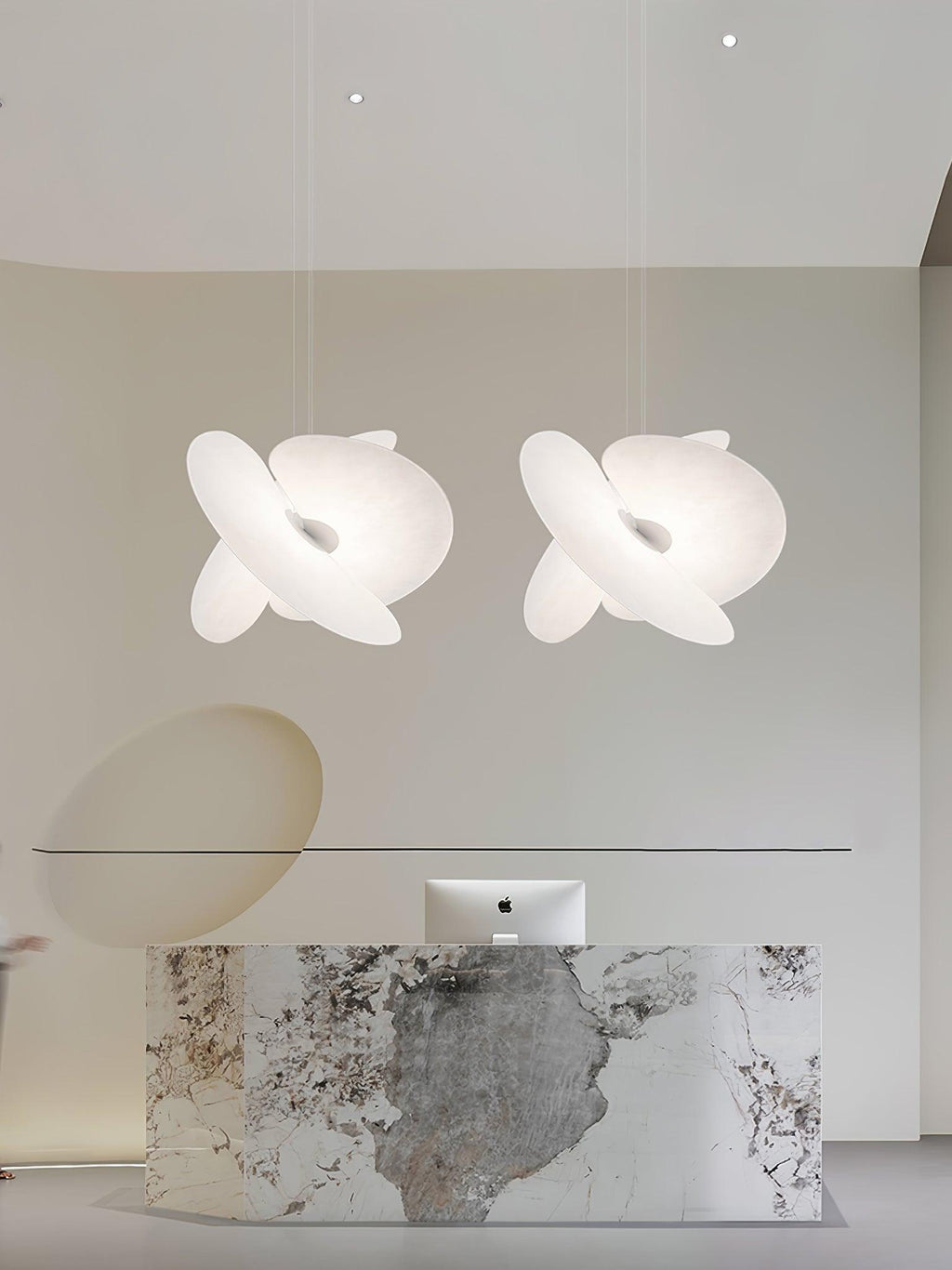 Elowina Fabric Pendant Light-Moonnatur