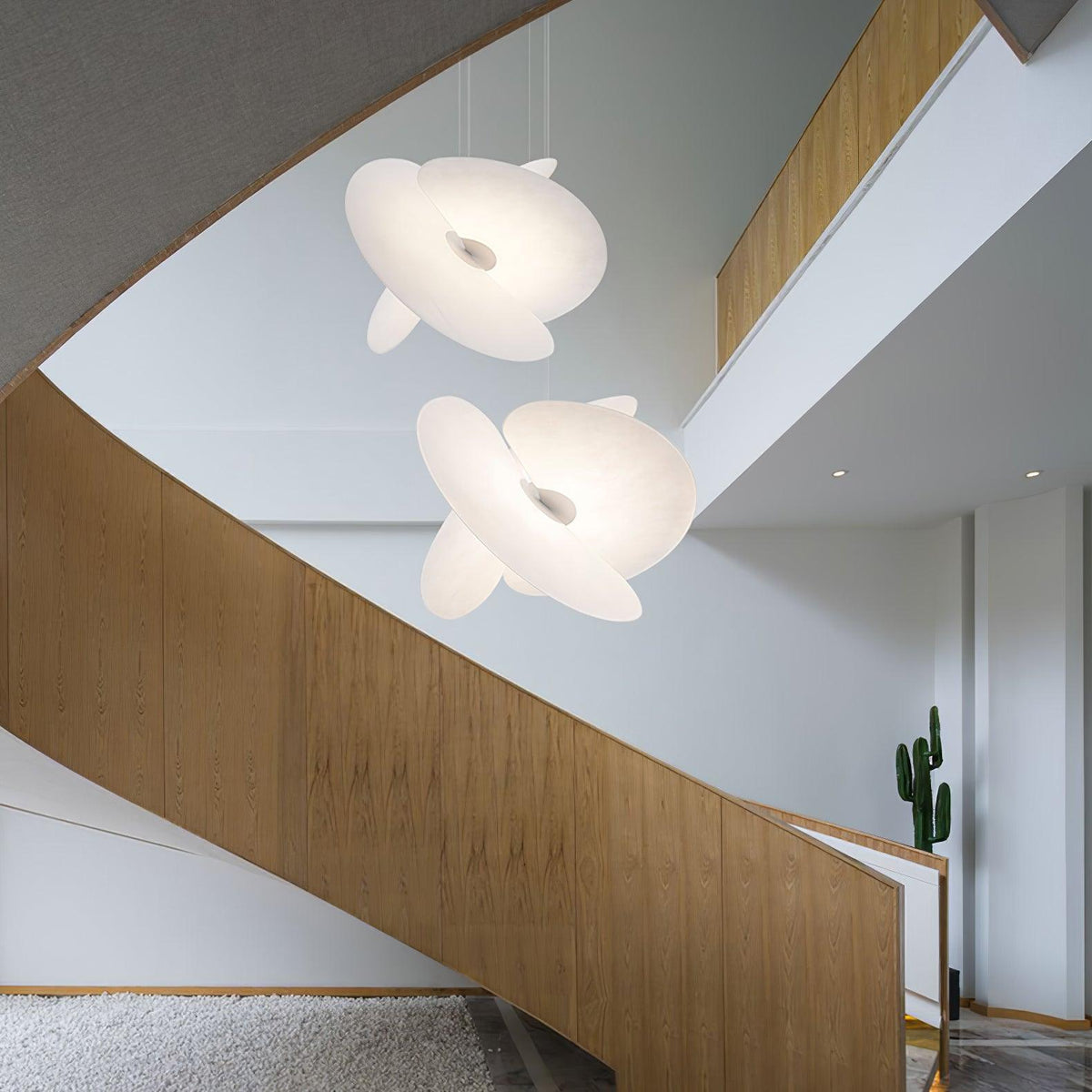 Elowina Fabric Pendant Light-Moonnatur