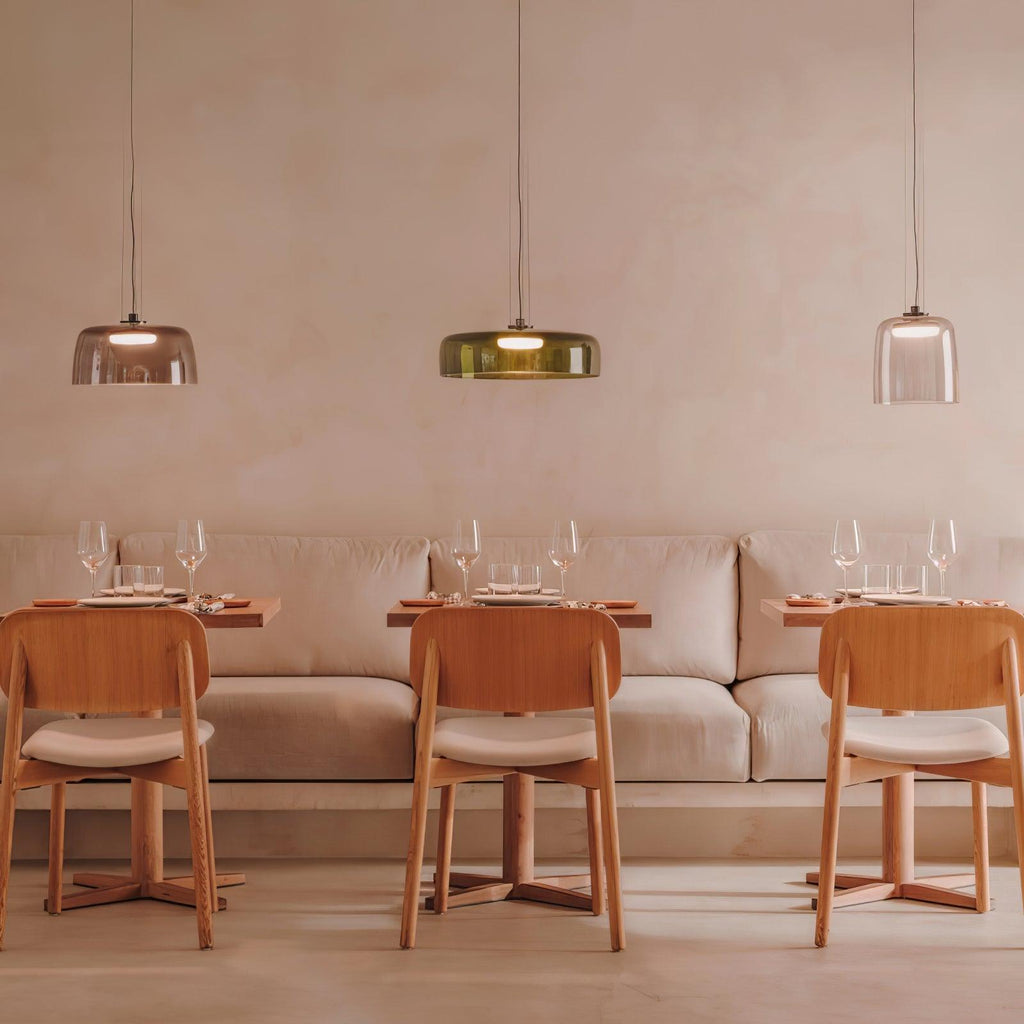 Cardenia Glass Pendant Light-Moonnatur