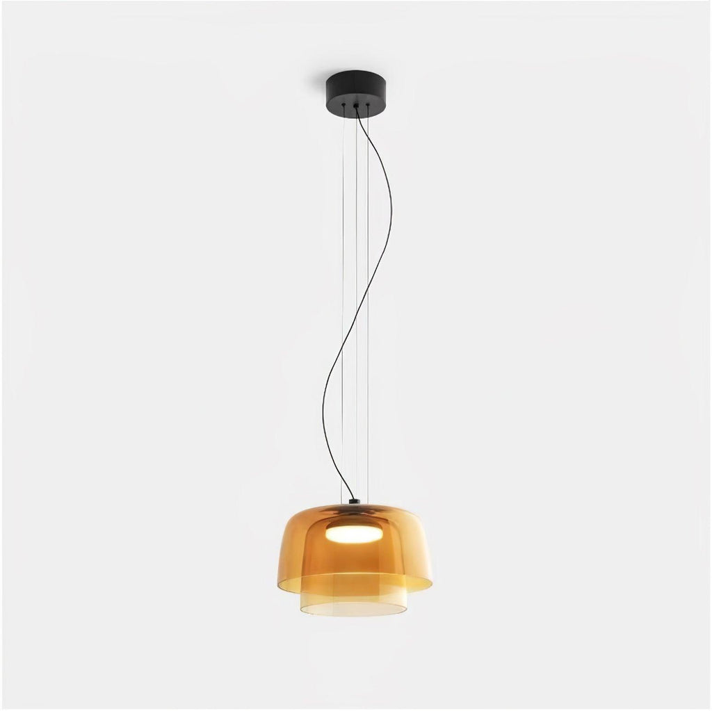 Cardenia Glass Pendant Light-Moonnatur