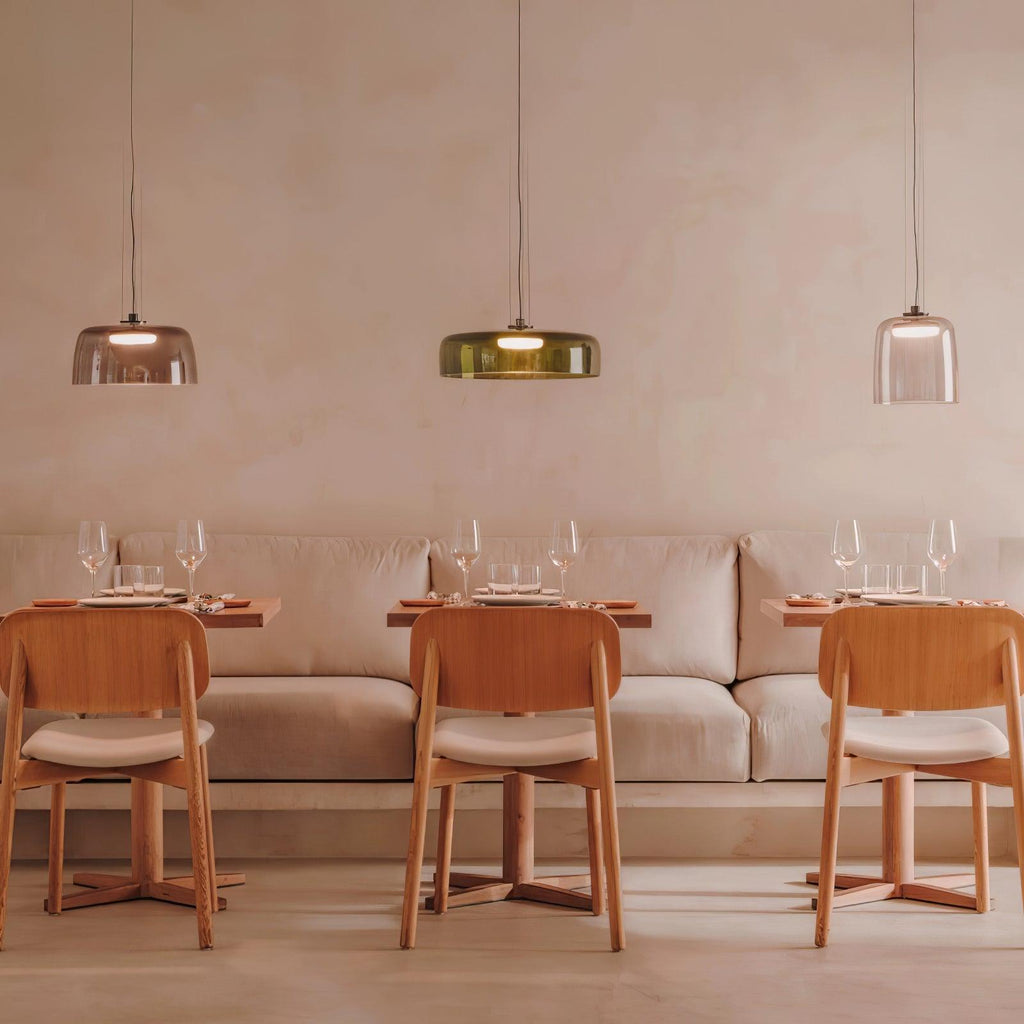 Cardenia Glass Pendant Light-Moonnatur