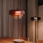Cardenia Glass Pendant Light-Moonnatur