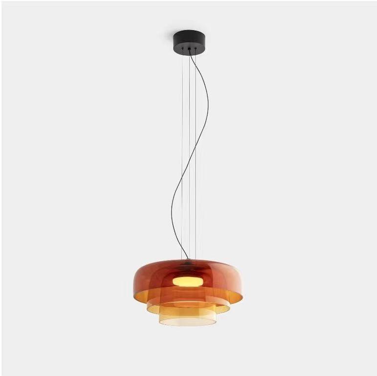 Cardenia Glass Pendant Light-Moonnatur