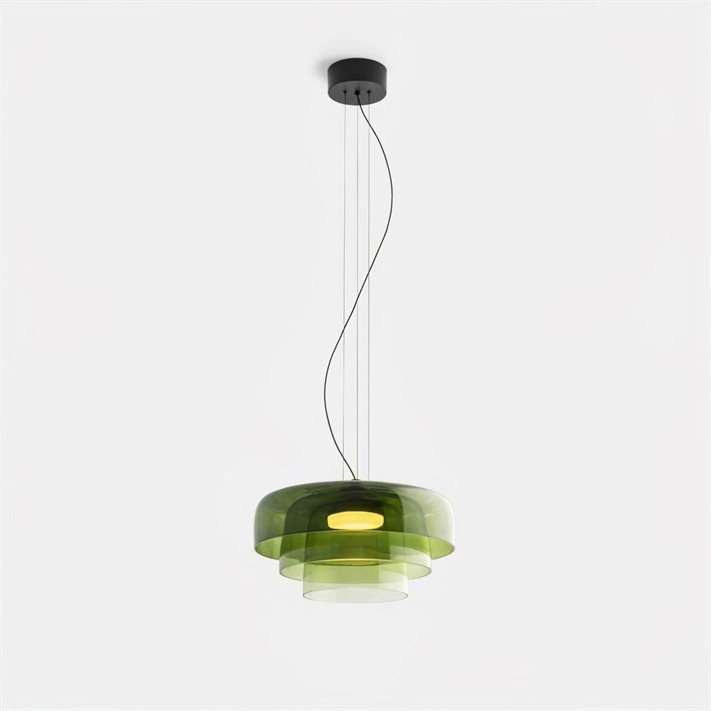 Cardenia Glass Pendant Light-Moonnatur