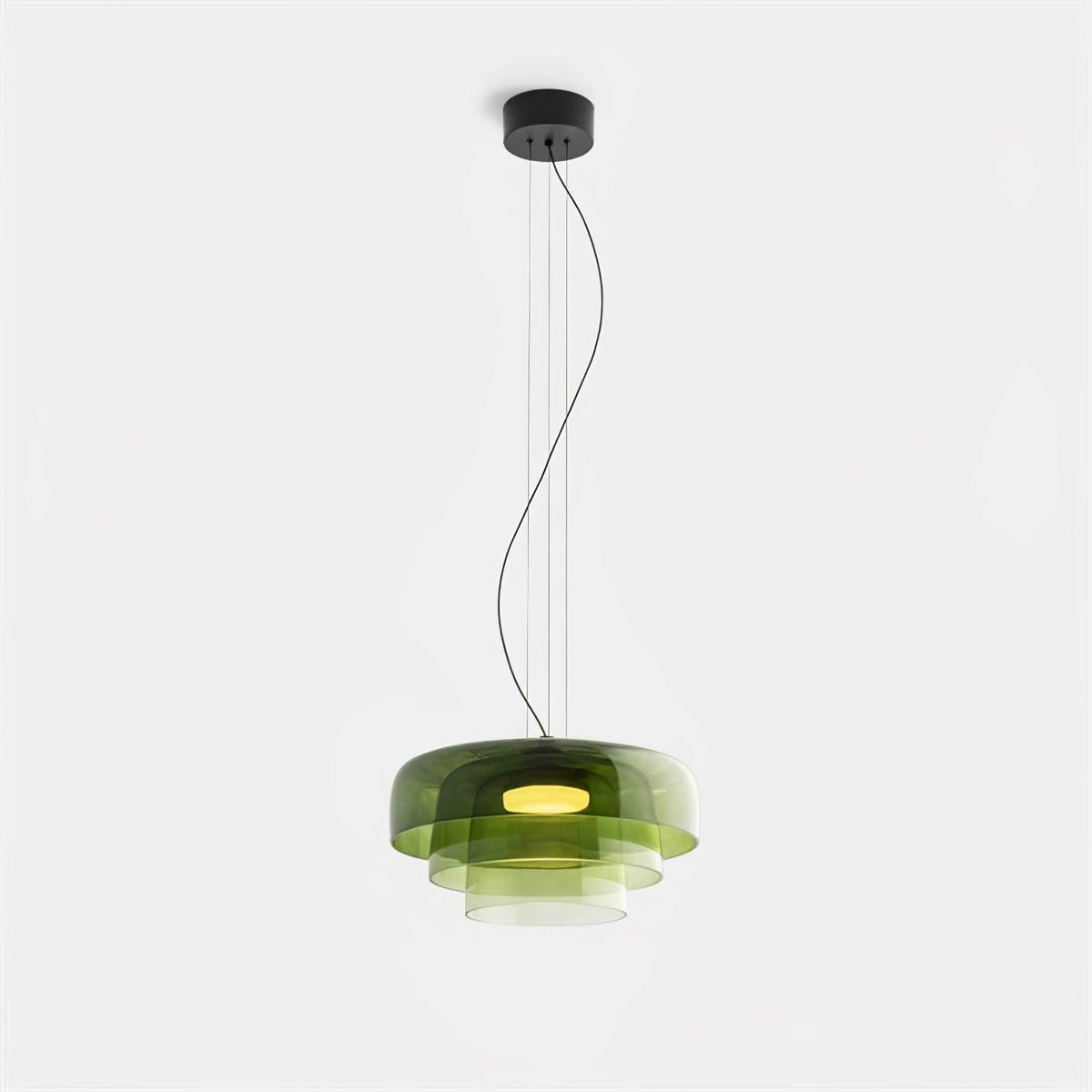 Cardenia Glass Pendant Light-Moonnatur