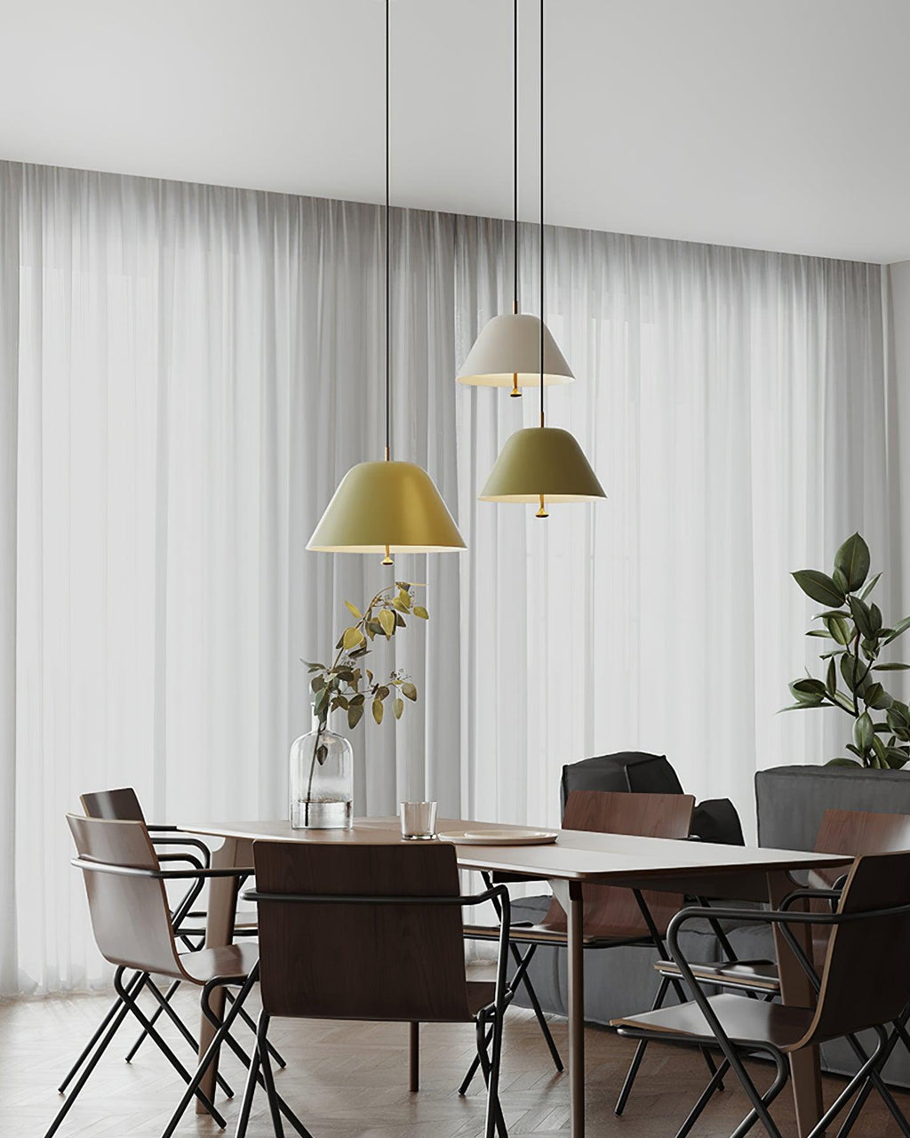 Selvenenora Metal Pendant Light-Moonnatur