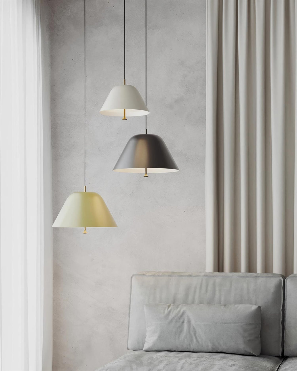 Selvenenora Metal Pendant Light-Moonnatur