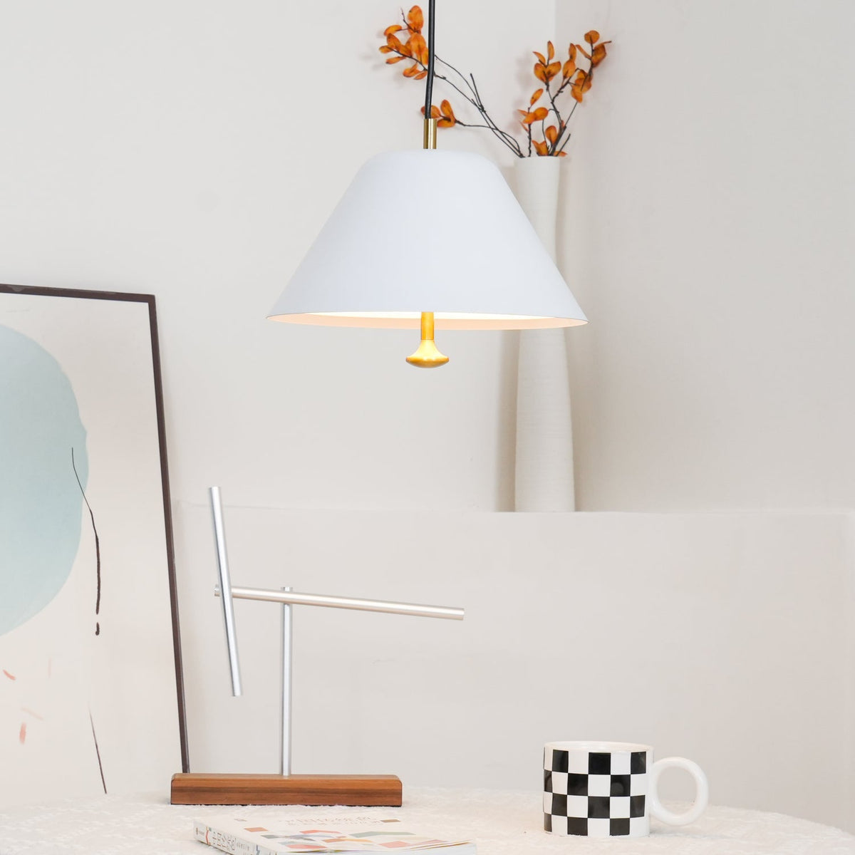 Selvenenora Metal Pendant Light-Moonnatur