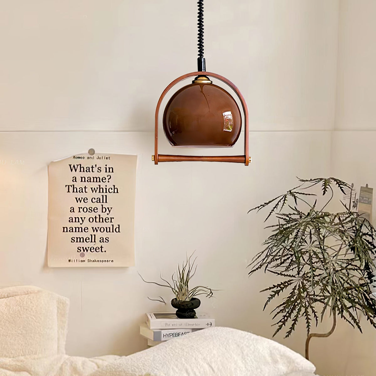 Aldricwyn Glass Pendant Light-Moonnatur