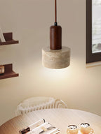Berwinaria Travertine Pendant Light-Moonnatur