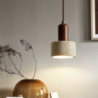 Berwinaria Travertine Pendant Light-Moonnatur