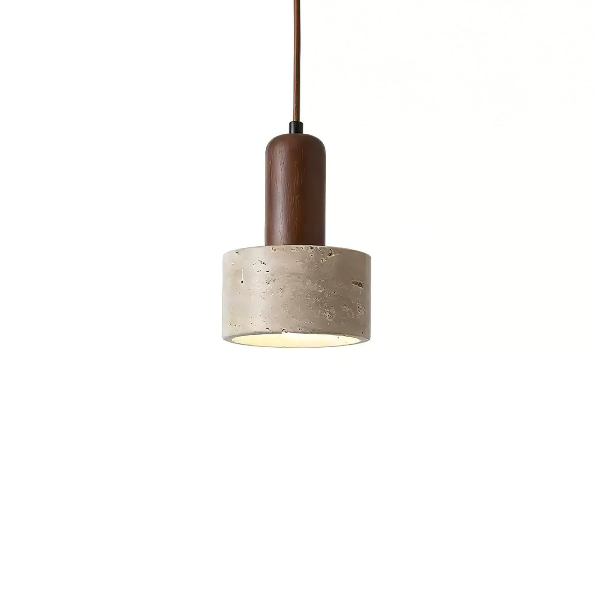 Berwinaria Travertine Pendant Light-Moonnatur