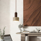Berwinaria Travertine Pendant Light-Moonnatur