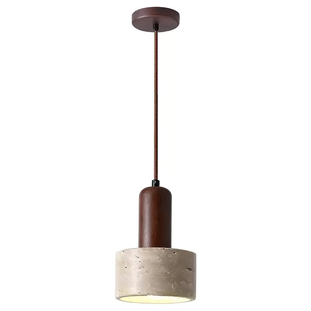Berwinaria Travertine Pendant Light-Moonnatur