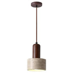 Berwinaria Travertine Pendant Light-Moonnatur