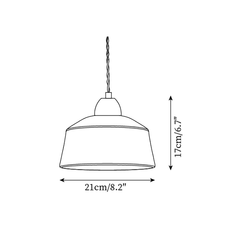 Erleneris Ceramic Pendant Light-Moonnatur