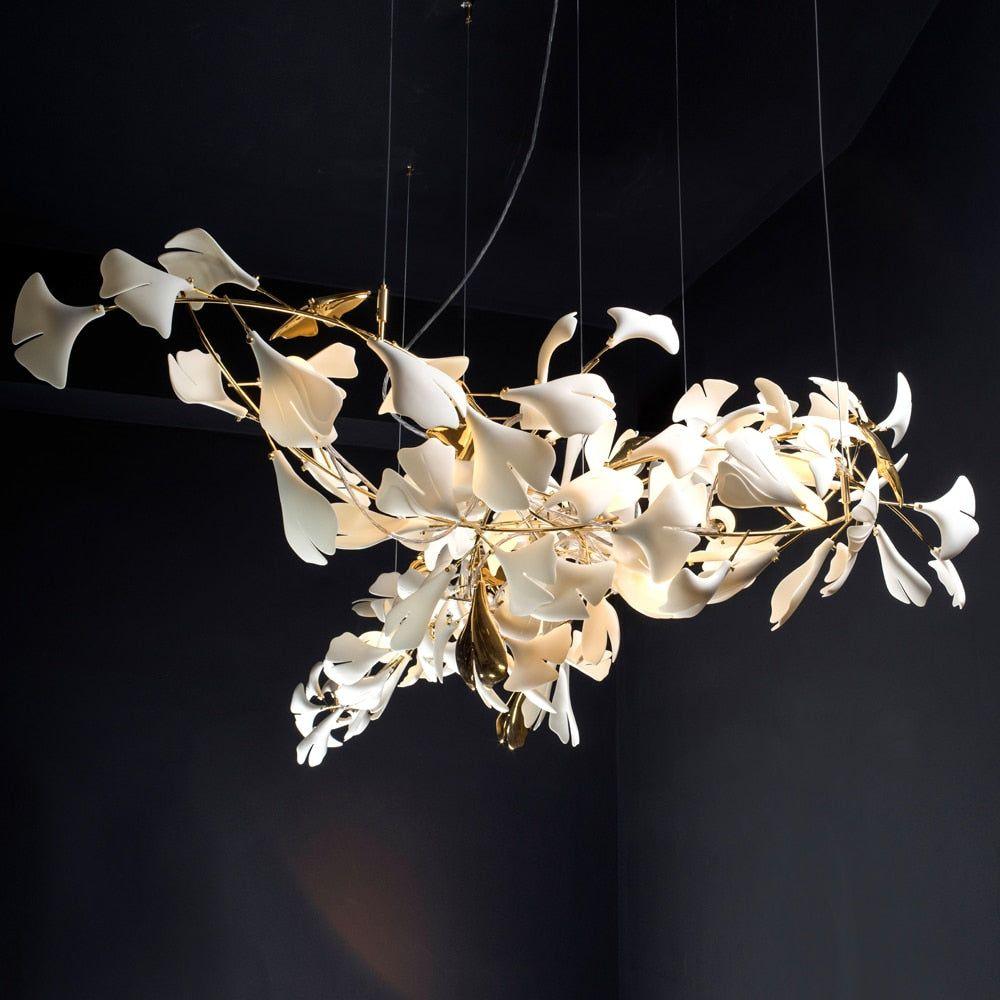 Avelora Ceramic Chandelier-Moonnatur