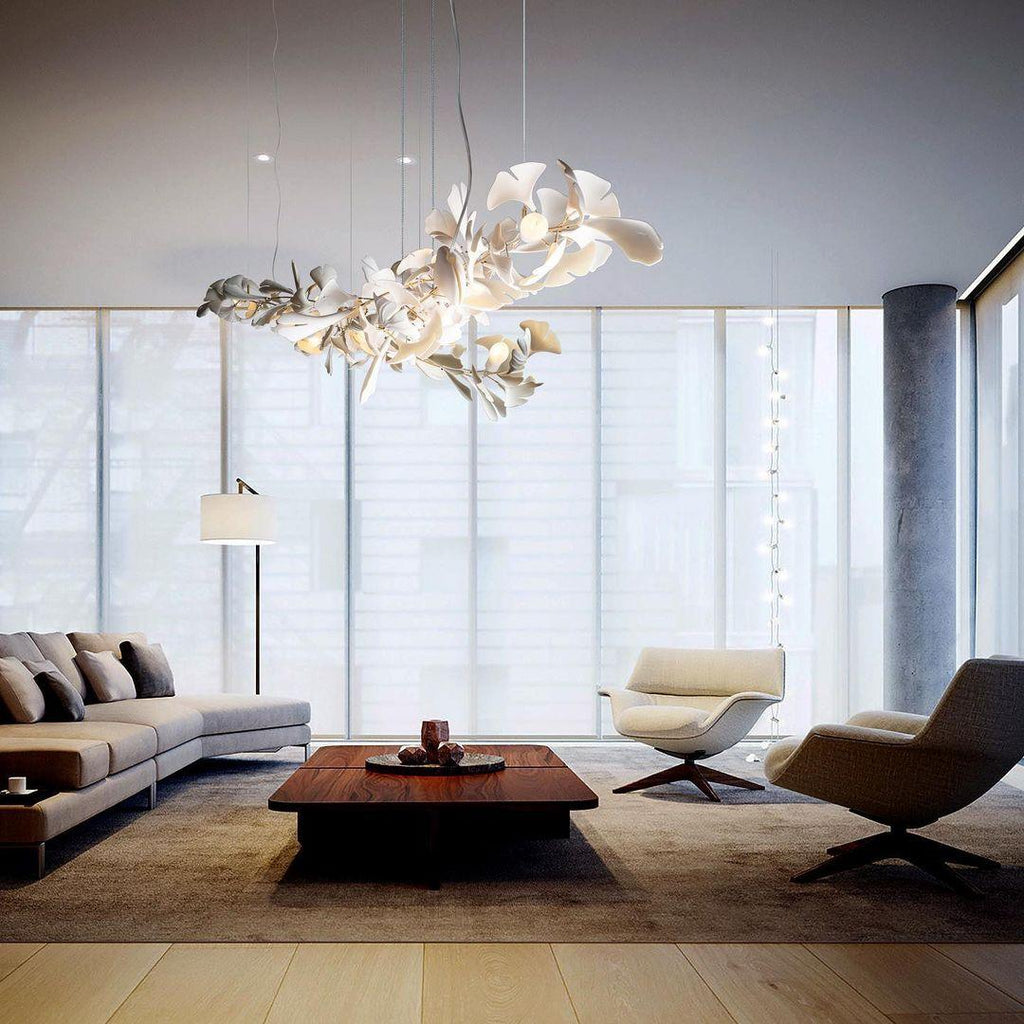 Avelora Ceramic Chandelier-Moonnatur