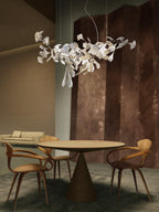 Avelora Ceramic Chandelier-Moonnatur