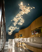Avelora Ceramic Chandelier-Moonnatur