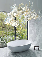 Avelora Ceramic Chandelier-Moonnatur
