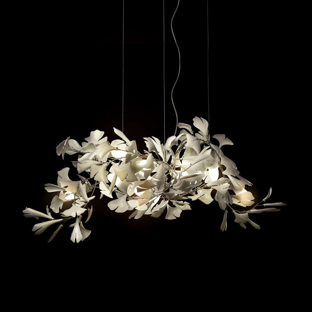 Avelora Ceramic Chandelier-Moonnatur