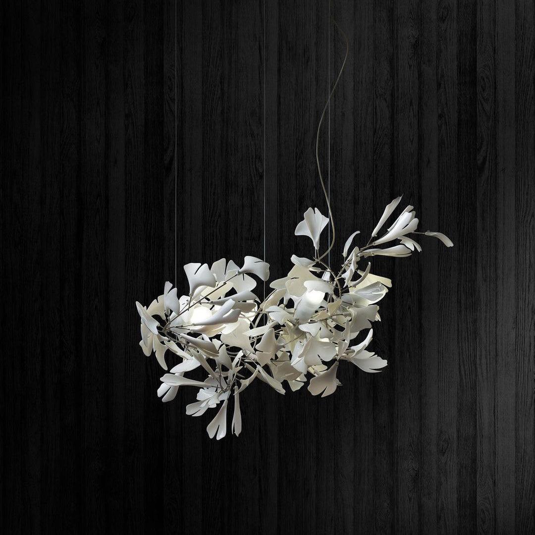 Avelora Ceramic Chandelier-Moonnatur
