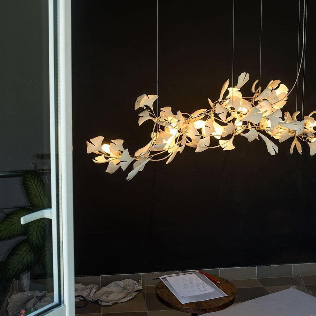 Avelora Ceramic Chandelier-Moonnatur