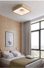 Selise Wood Ceiling Light-Moonnatur
