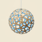 Cindelrose Wood Pendant Light-Moonnatur