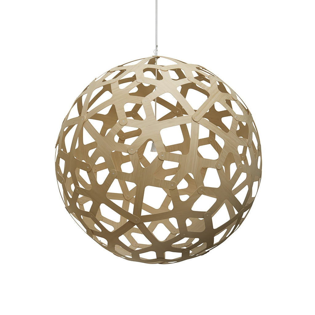Cindelrose Wood Pendant Light-Moonnatur