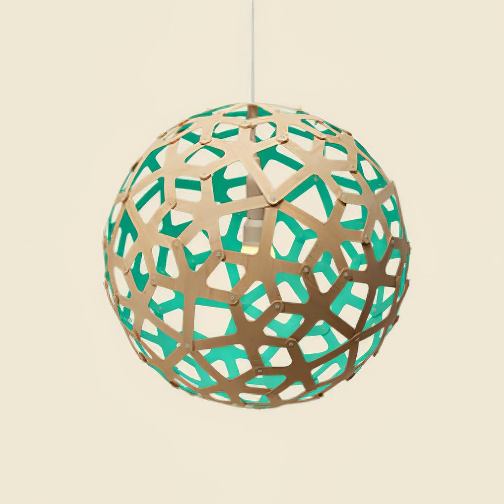 Cindelrose Wood Pendant Light-Moonnatur
